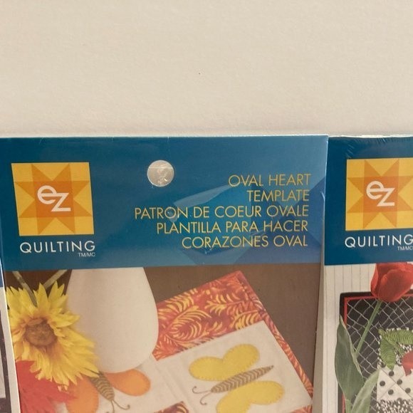 4 Simplicity EZ Quilting Template Stencils Fabric Paper Crafts Scrapbook - Picture 8 of 13